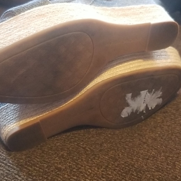 Denim Wedge Antonio's Melani Lauralyn  Size 7 - Picture 10 of 11